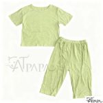 Catpapa Gift-Ready Toddler Set - 2PCS Plain Cotton Outfit Birthday & Holiday Present