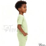 Catpapa Gift-Ready Toddler Set - 2PCS Plain Cotton Outfit Birthday & Holiday Present