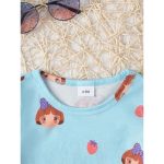 Catpapa Play-Proof 2-Piece Set for Infant Girls 0-3Years: Short-Sleeve & Shorts