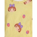 Catpapa Play-Proof 2-Piece Set for Infant Girls 0-3Years: Short-Sleeve & Shorts