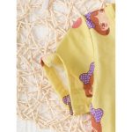 Catpapa Play-Proof 2-Piece Set for Infant Girls 0-3Years: Short-Sleeve & Shorts