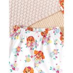 Catpapa Play-Proof 2-Piece Set for Infant Girls 0-3Years: Short-Sleeve & Shorts