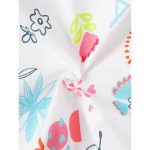 Catpapa Play-Proof 2-Piece Set for Infant Girls 0-3Years: Short-Sleeve & Shorts