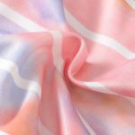 Catpapa Winter Long Sleeve Pink Striped Girl's Suit 100% Cotton