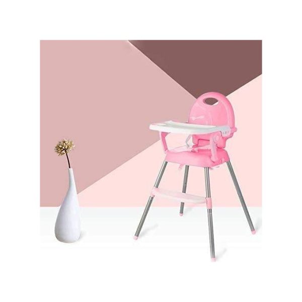 Cdl Baby Feeding High Chair- Pink
