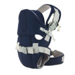 Comfortable Warm With a Hood Baby Carrier - Blue .