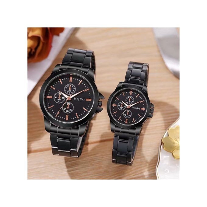 Couples Watch Office And Home Dial Men's And Women's Watches