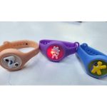 Crazo Fashion Mosquito Repellent Bands with LED Light Up Kids LED Light Rakshabandhan Rakhi Bands Insect & Bug Pest Repeller Waterproof Bracelet with Essential Oils For Kids and...