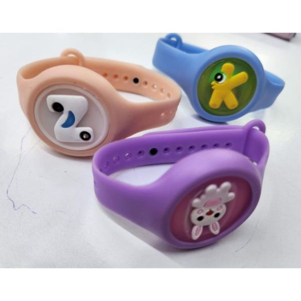 Crazo Fashion Mosquito Repellent Bands with LED Light Up Kids LED Light Rakshabandhan Rakhi Bands Insect & Bug Pest Repeller Waterproof Bracelet with Essential Oils For Kids and...