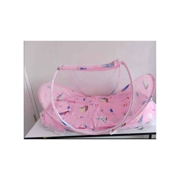 Cute Baby Mosquito Nest/Net With Mattress-Pink Floral