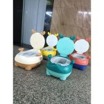 Cute Cartoon Baby Potty – Comfortable & Fun Toilet Training Seat (Random Colors)