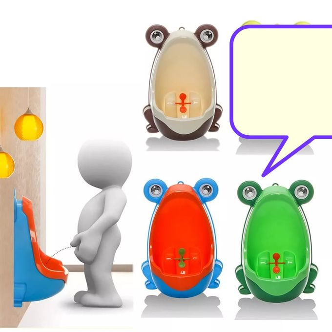 Cute Frog Boys Toilet Potty Urinal Training