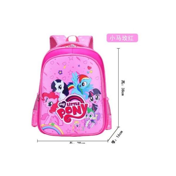 Cute Pony Princess Style School Bag Pack-Pink