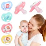 Cute silicone baby pacifier /soother