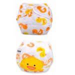 Cutest Printed Reusable Baby Diapers+3Bamboo Cotton Inserts