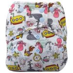 Cutest Printed Unisex Washable Cloth Diapers 0-24Months