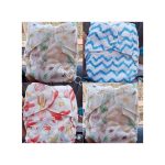 Cutest Printed Unisex Washable Cloth Diapers+Inserts