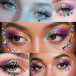 Diamond Beauty Makeup Eyes Gloss Stickers(Mist)