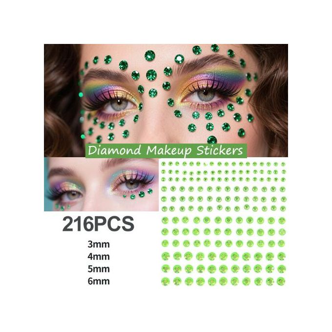 Diamond Beauty Makeup Eyes Gloss Stickers(Mist)