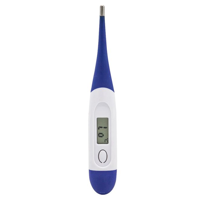 Digital Thermometer - White & Blue