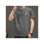 Dou-color 4 In 1 Men's Fashion Short Sleeved T-shirt - Multi Color