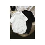 Dou-color Men's 2in1 Rose Print T-Shirt