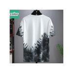 Dou-color Trousers Men's 2-in-1 Short Sleeved T-shirt And Pants Set - Black