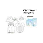 Double Electric Breast Pump Plus Free Milk Storage Bags