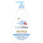 Dove baby wash hypoallergenic fragrance free body wash
