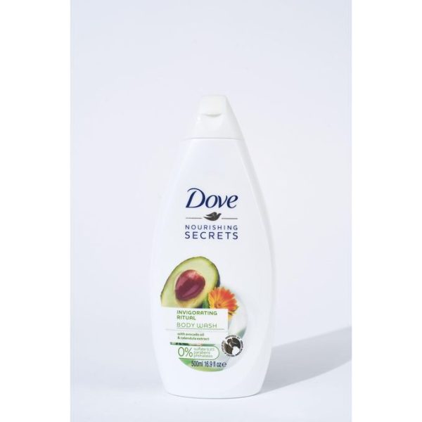 Dove Invigorating Ritual Body Wash With Avocado Oil & Calendula Extract 500 ML