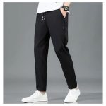 Elastic Men Running Sport Pants Jogging Sweatpants Casual Training Gym Fitness Trousers