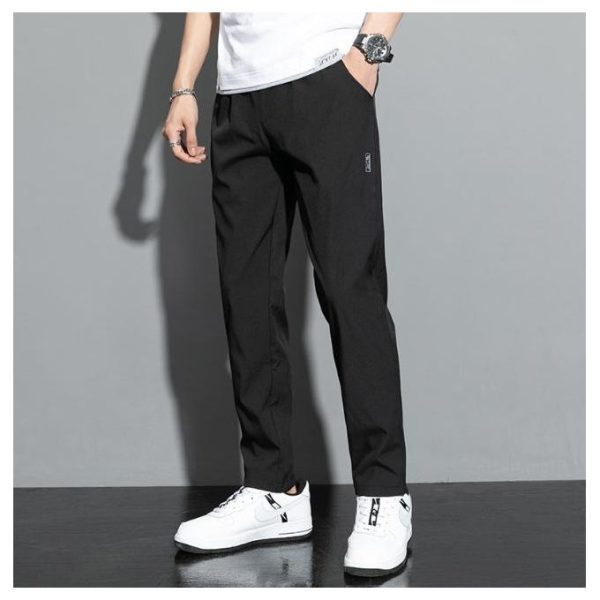 Elastic Men Running Sport Pants Jogging Sweatpants Casual Training Gym Fitness Trousers
