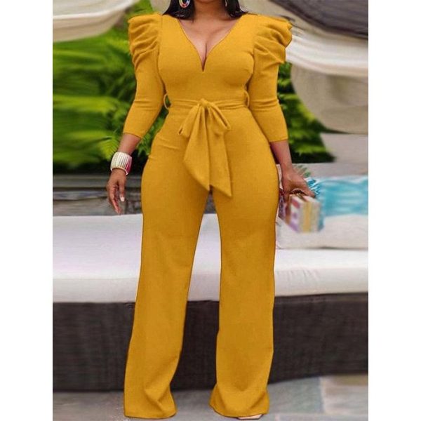 Elegant Jumpsuit master Yellow