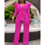 Elegant Jumpsuit Pink