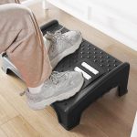 Ergonomic foot rest/ toilet foot for rest