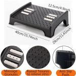 Ergonomic foot rest/ toilet foot for rest