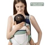 Ergonomic & Ventilated Breathable Baby Carrier - Lightweight & Comfortable for Parents
