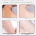 EXFOLIATING BACK SCRUBBER WASH CLOTH STRETCHABLE STRAP NYLON BATH TOWEL