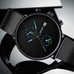 Famous Date Calendar Men's Casual Quartz Watch