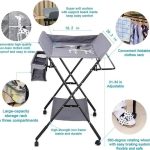 Fancy foldable baby changing station