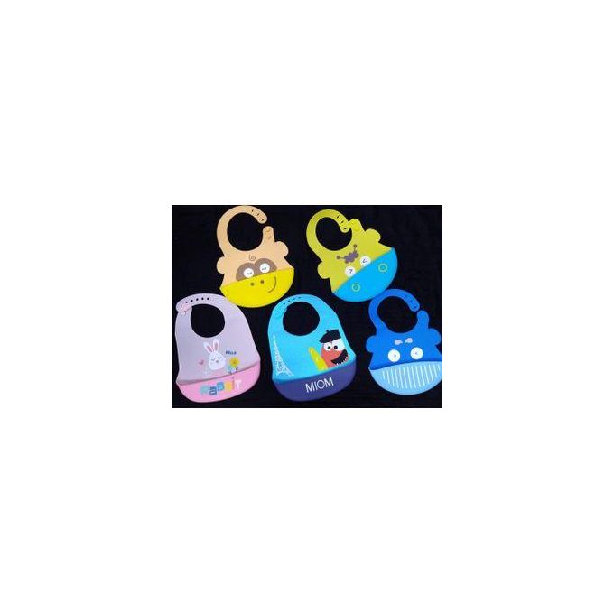 Fashion Baby Silicone Toddler Bibs/ Baby Feeding Bibs