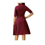 Female Office Long Gowns Dresses Party Ladies Corporate