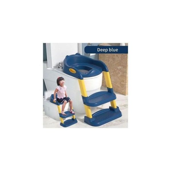 Folding Child Training Ladder Toilet Seat