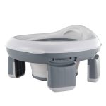 Folding Toilet Seat Baby Outdoor Potty - Gray