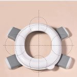 Folding Toilet Seat Baby Outdoor Potty - Gray
