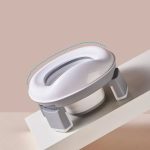 Folding Toilet Seat Baby Outdoor Potty - Gray