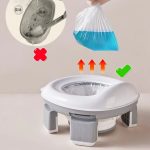 Folding Toilet Seat Baby Outdoor Potty - Gray