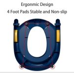 FREE GIFT INSIDE. New Improved Portable Adjustable Potty Ladder With Anti Splash Bump To Prevent Urine From Splashing All Over The Toilet Keeping Your Toilet Smell Free All...