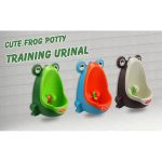 Frog Potty Training Urinal for Boys with Funny Aiming Target