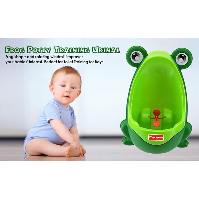Frog Potty Training Urinal for Boys with Funny Aiming Target